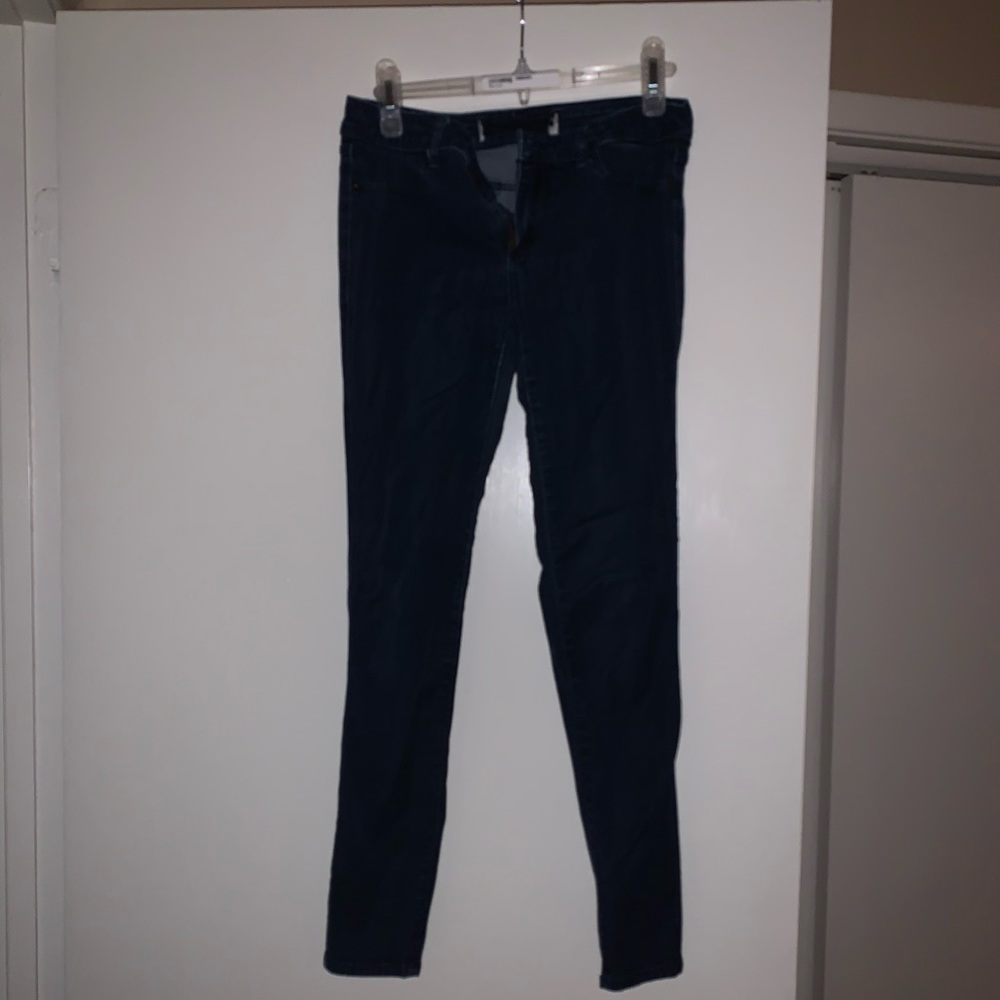 Dark blue skinny jeans